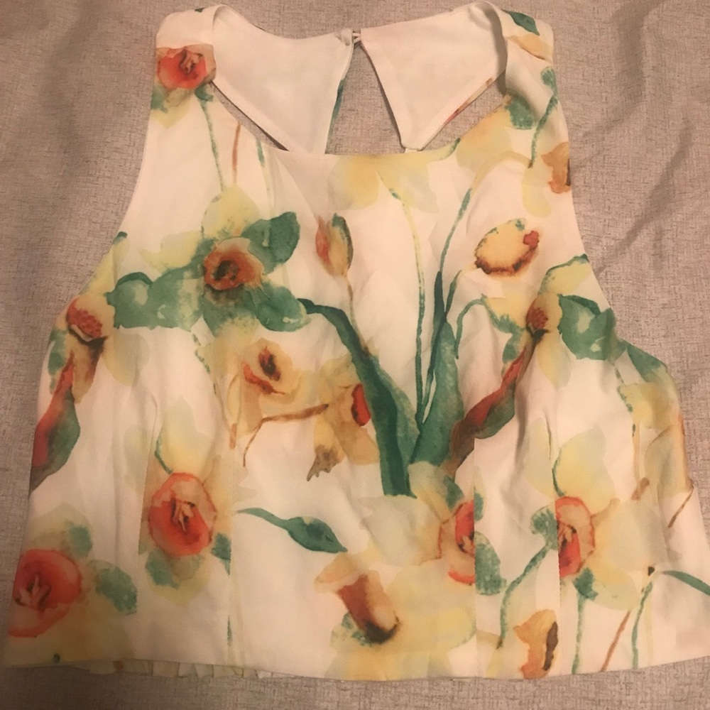 2 piece set (shorts and top)